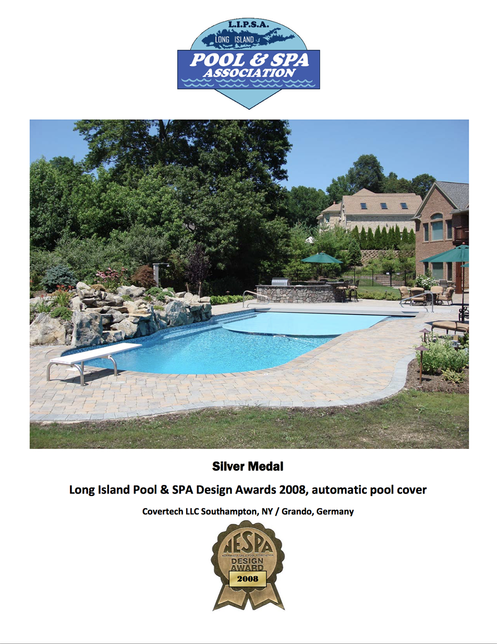 Covertech_SILVER_LISPA_Award_Res_Pools_with_automatic_pool_cover