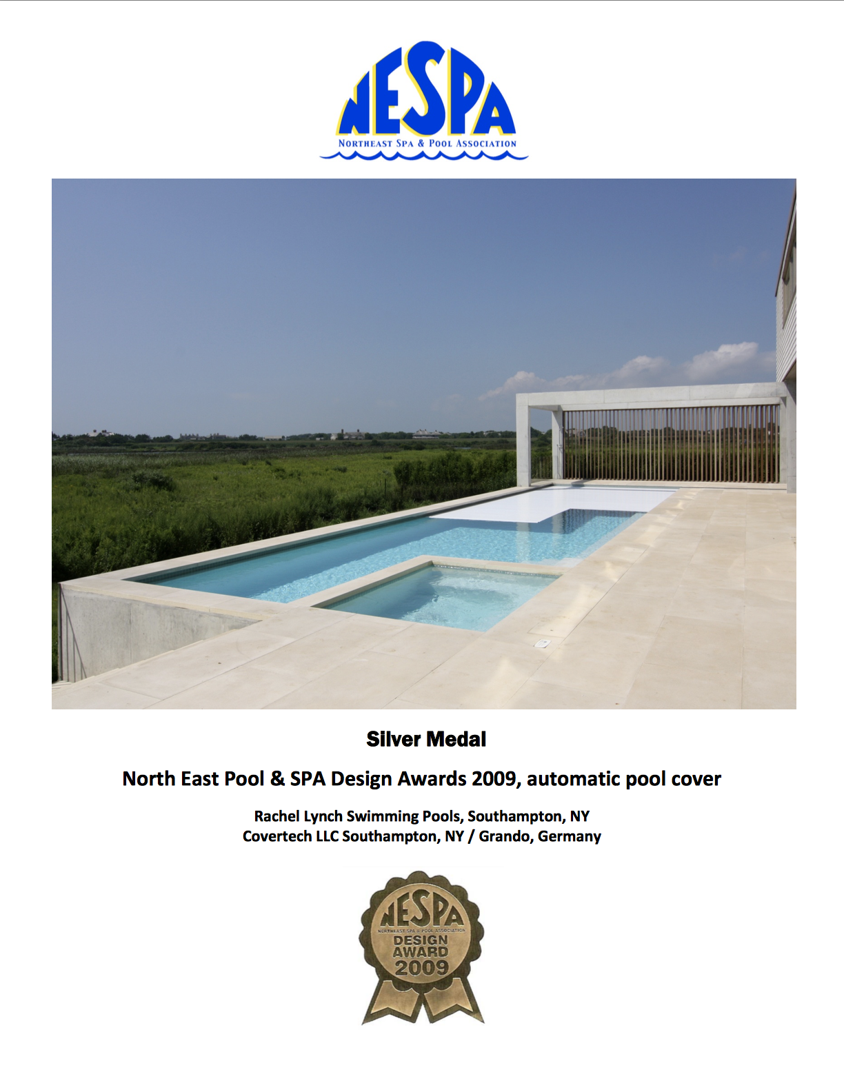 Covertech_SILVER_NESPA_Award_Res_Pools_with_automatic_pool_cover
